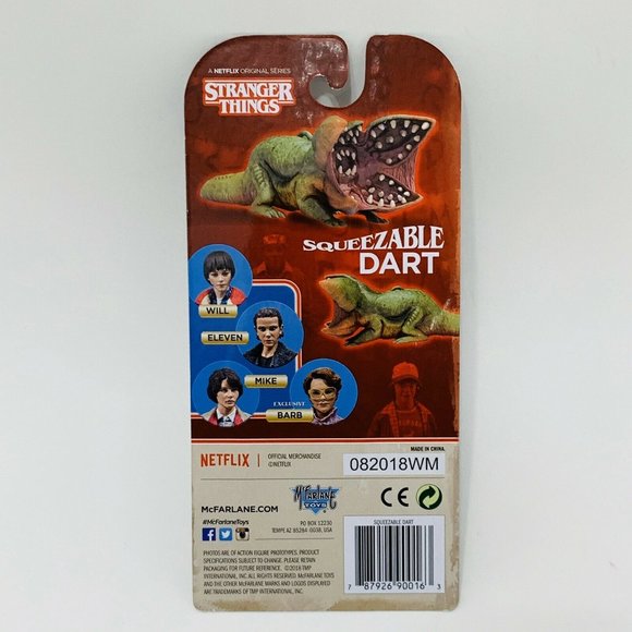 McFarlane Toys - Stranger Things Squeezable DART Figure - New - Picture 2 of 2